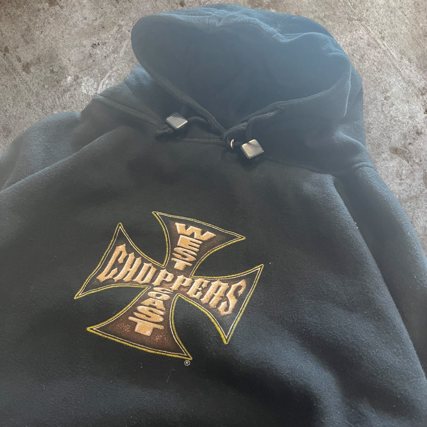 (XL) 90s West Coast Choppers Biker Sweatshirt