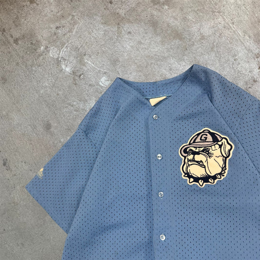 90s Georgetown Bulldogs Baseball Jersey (XL)