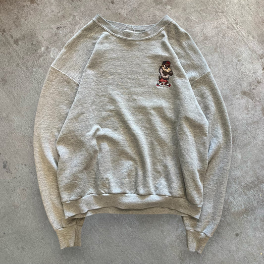 (XL) 90s Taz Embroidered Crewneck