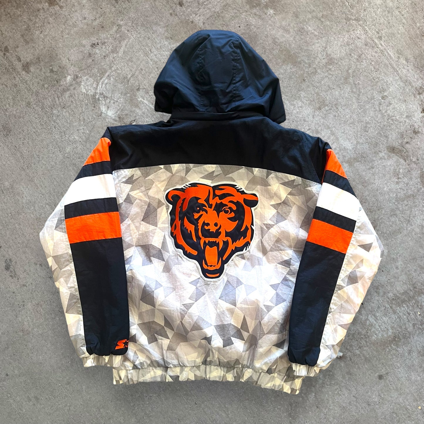 (L) Chicago Bears Starter Puffer Jacket